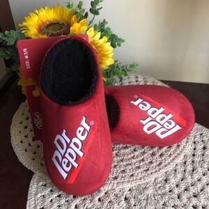 Dr Pepper Red Logo Slippers SIZE 7/8
